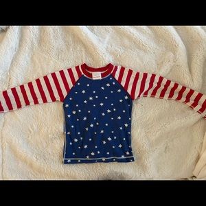 Hanna Andersson Girls Rashguard 130cm US size 8